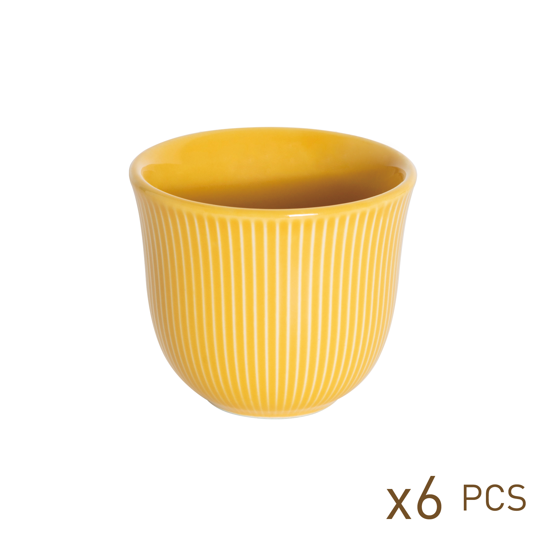 embossed tasting cup