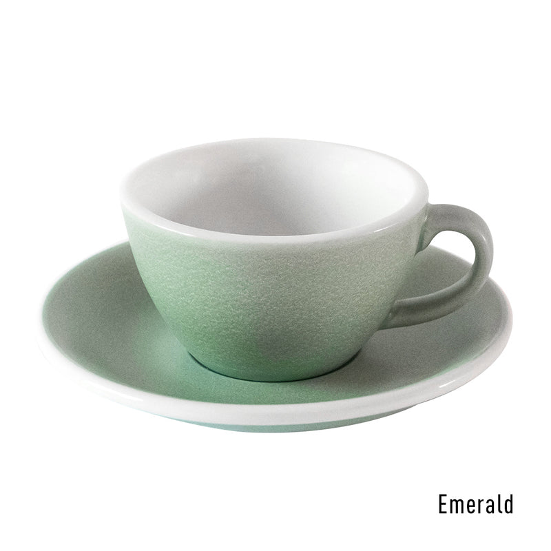 retail set - egg set of 1 cup & saucer (mineral colors)