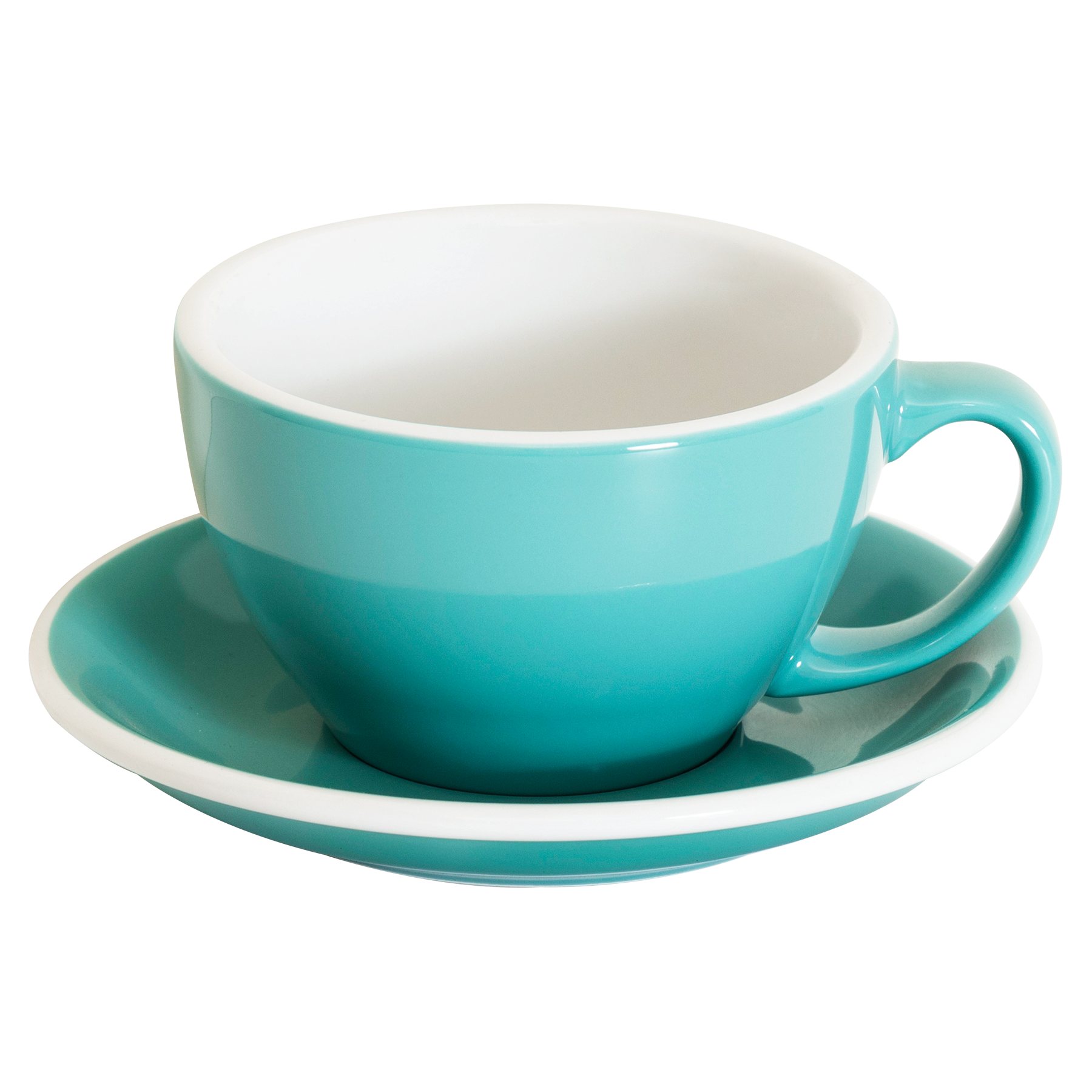 retail set -  egg set of 1 cup & saucer (regular colors)