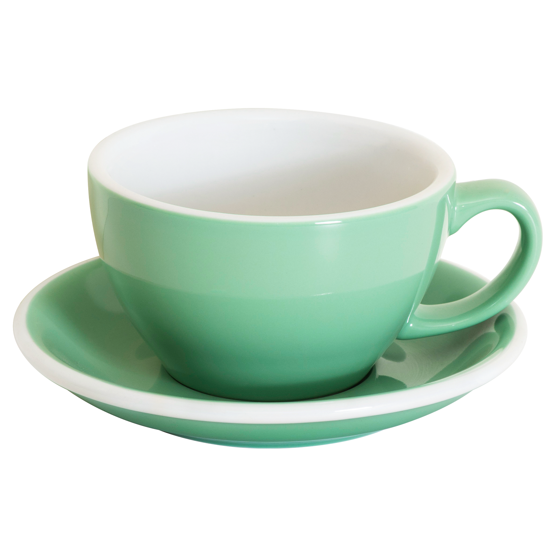 retail set -  egg set of 1 cup & saucer (regular colors)