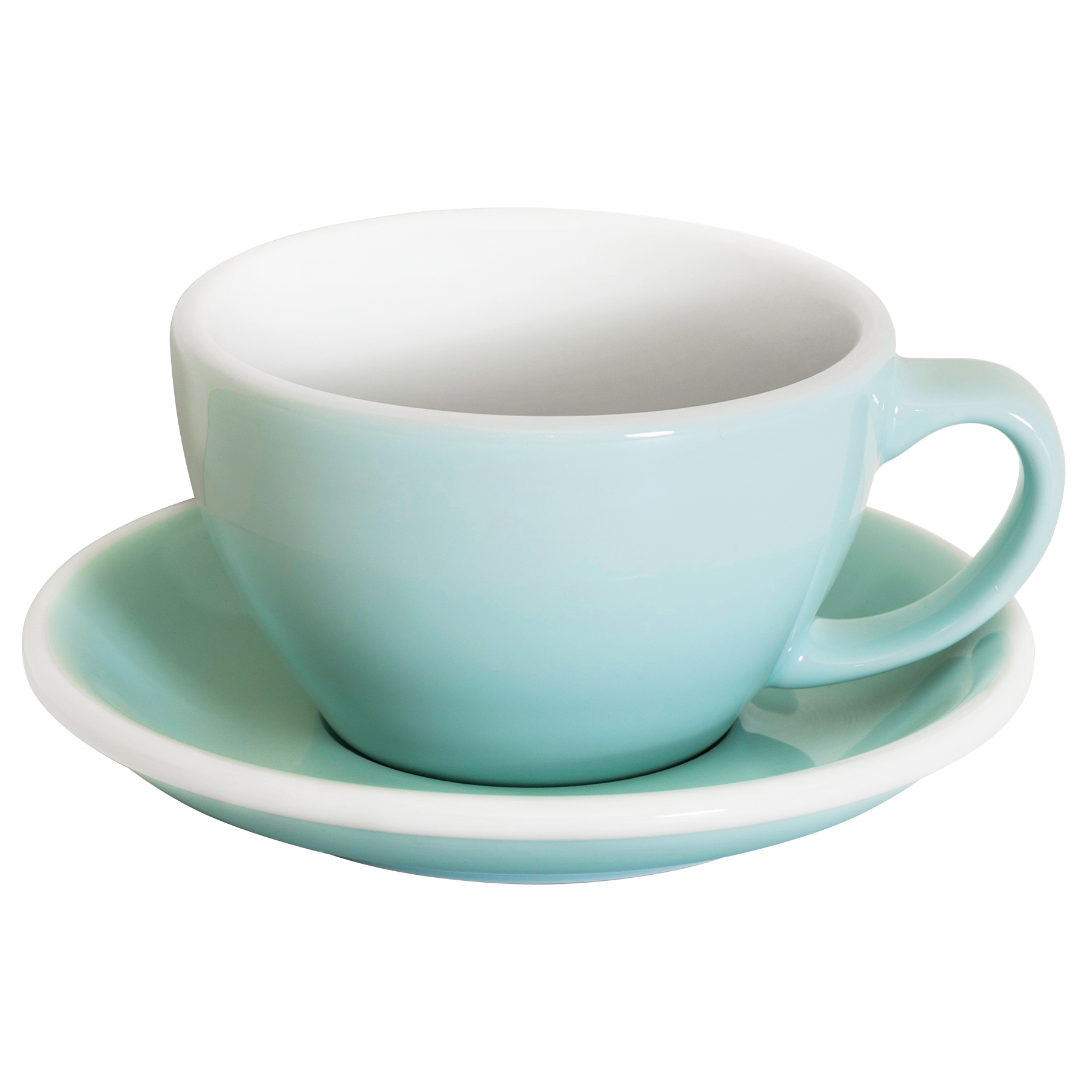 retail set -  egg set of 1 cup & saucer (regular colors)