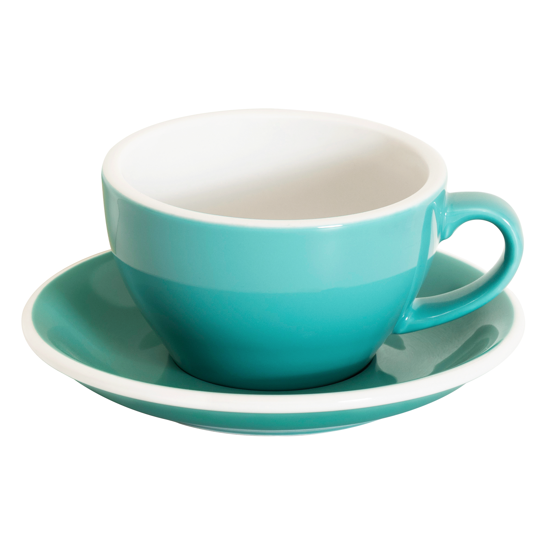 retail set -  egg set of 1 cup & saucer (regular colors)