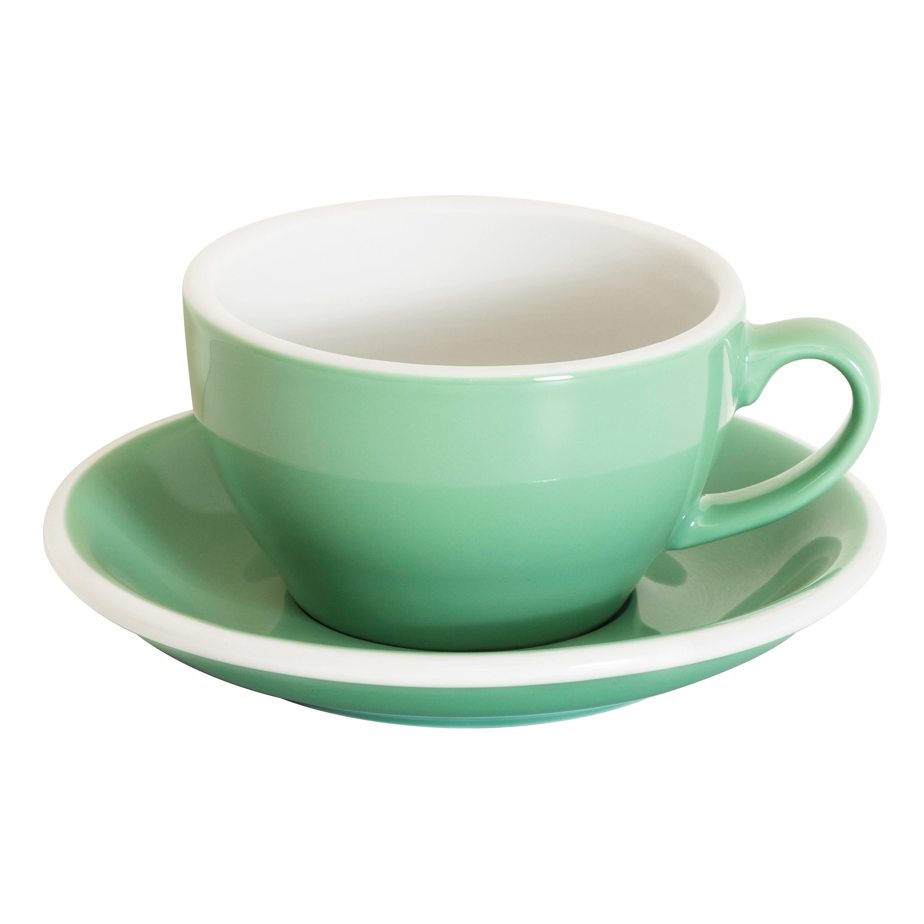 retail set -  egg set of 1 cup & saucer (regular colors)