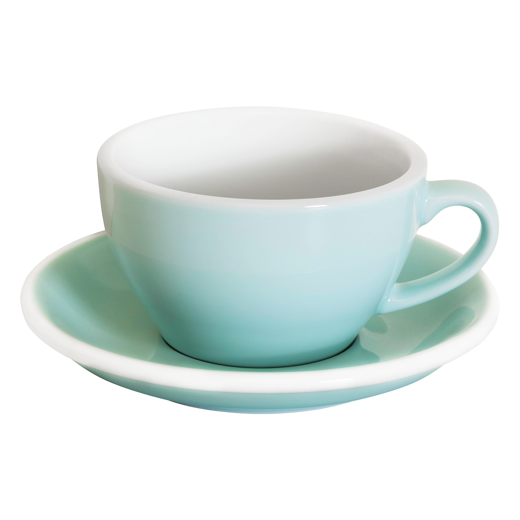 retail set -  egg set of 1 cup & saucer (regular colors)