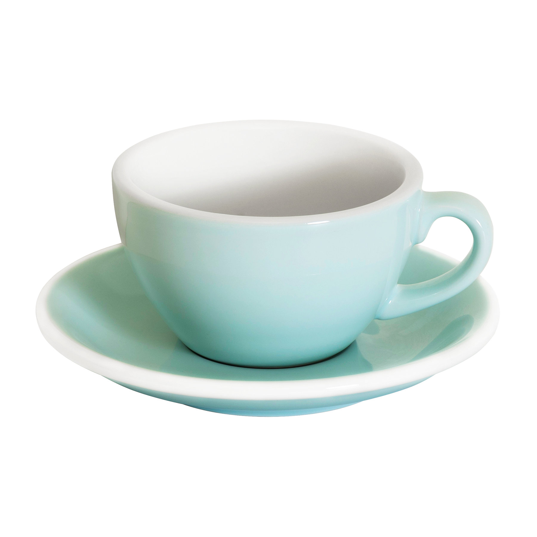 retail set -  egg set of 1 cup & saucer (regular colors)