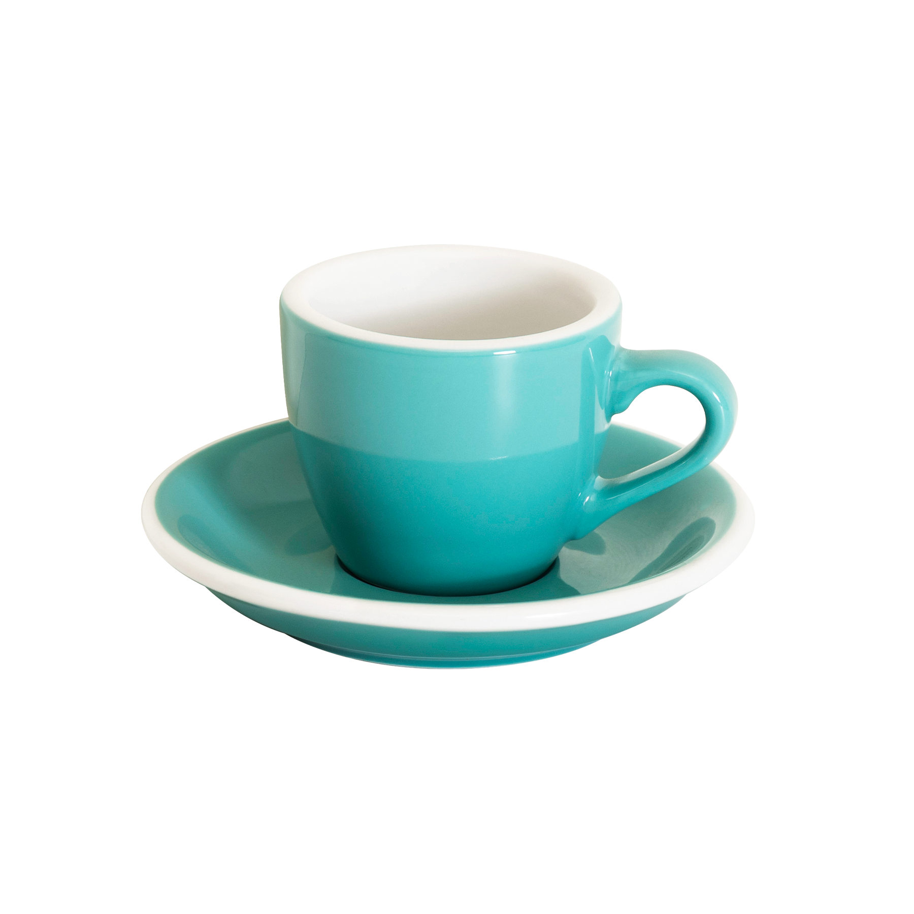 retail set -  egg set of 1 cup & saucer (regular colors)