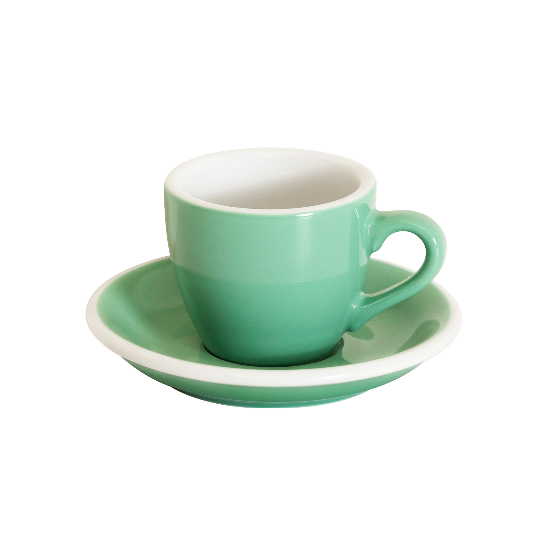 retail set -  egg set of 1 cup & saucer (regular colors)