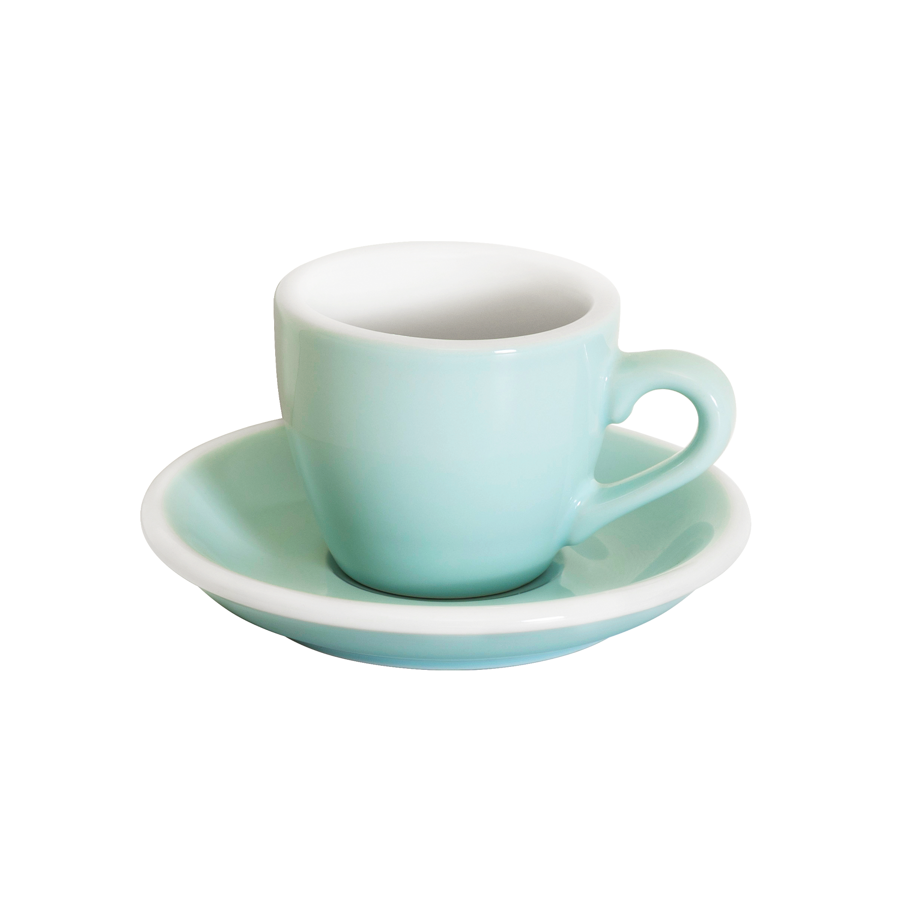 retail set -  egg set of 1 cup & saucer (regular colors)