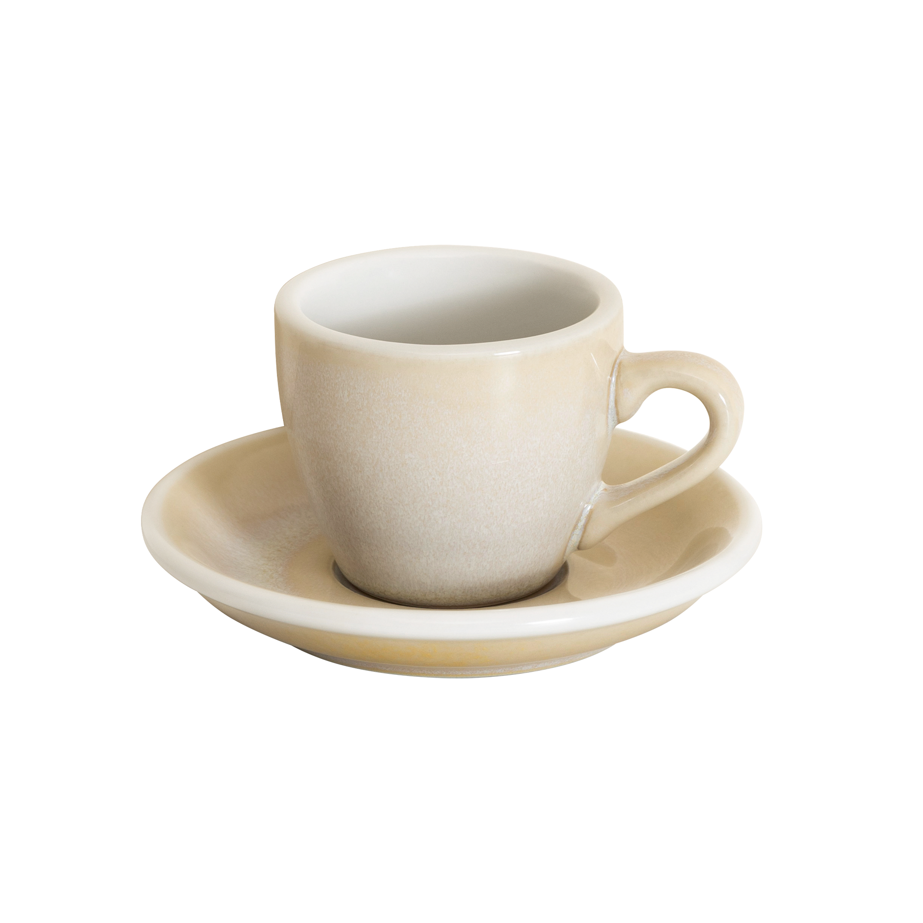 retail set - egg set of 1 cup & saucer (potters colors)