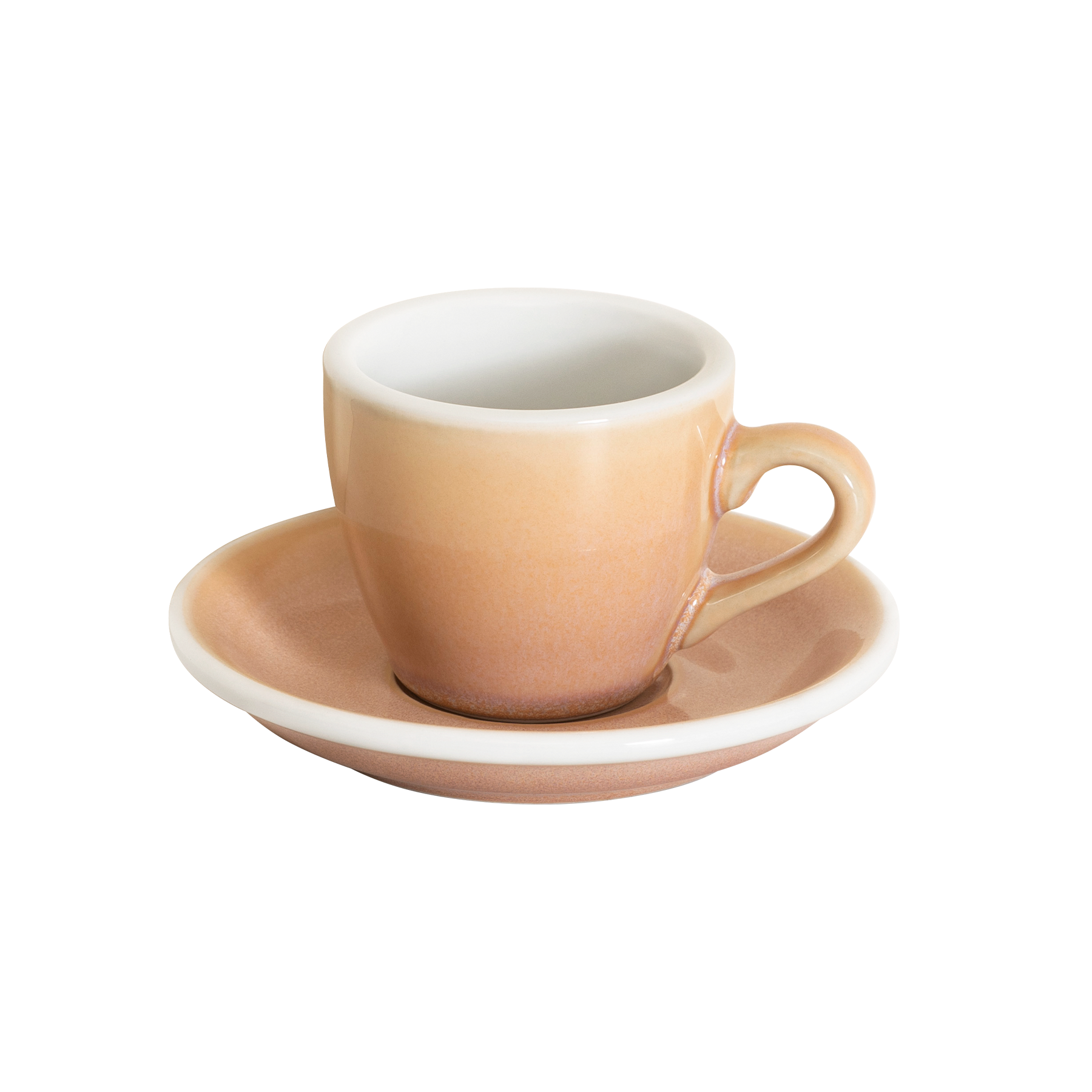 retail set - egg set of 1 cup & saucer (potters colors)