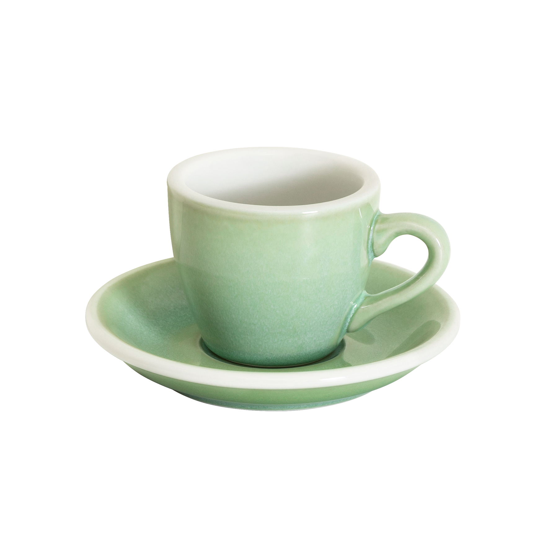 retail set - egg set of 1 cup & saucer (potters colors)