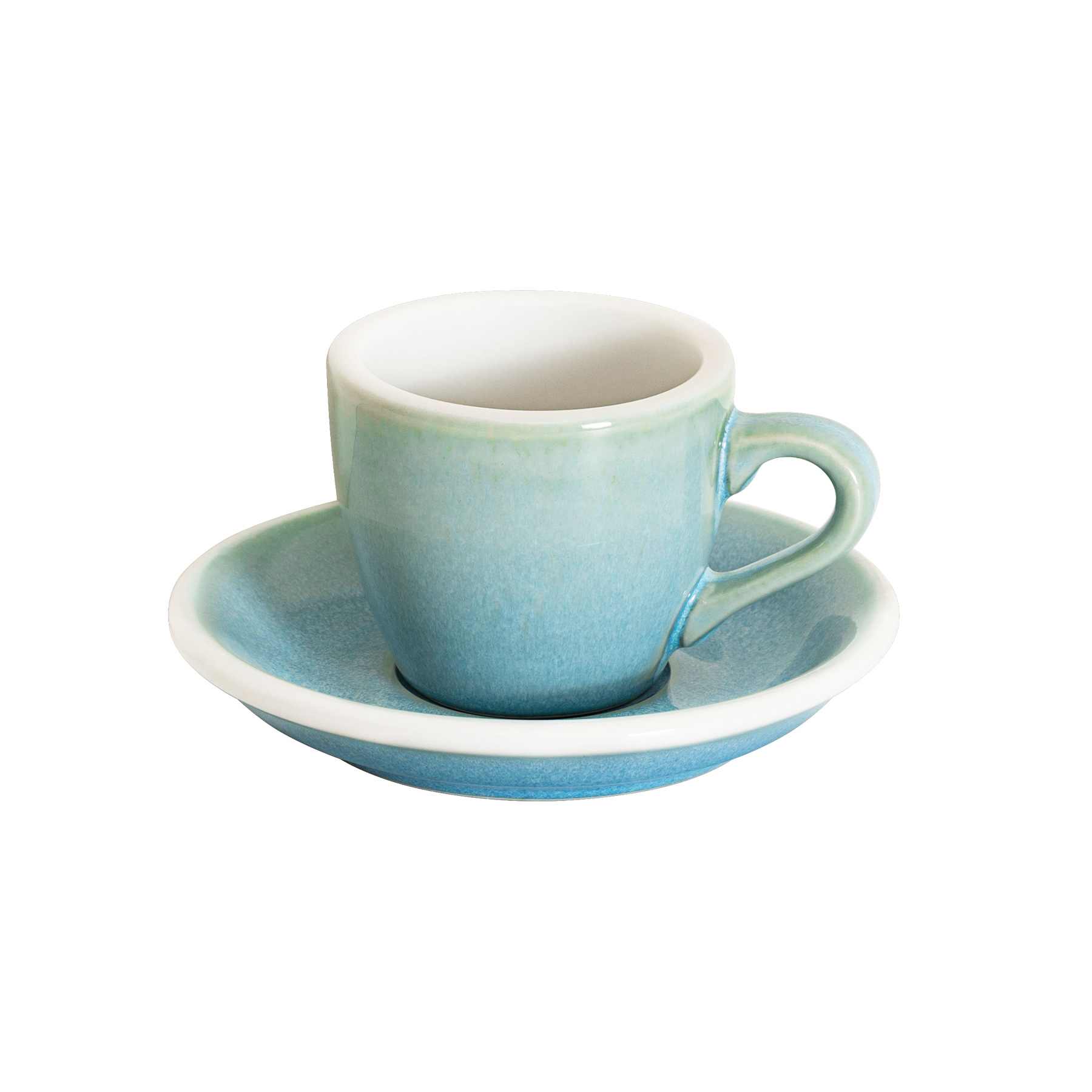 retail set - egg set of 1 cup & saucer (potters colors)