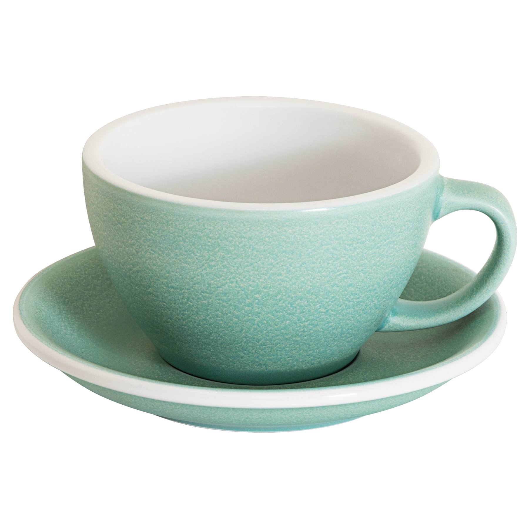 retail set - egg set of 1 cup & saucer (mineral colors)