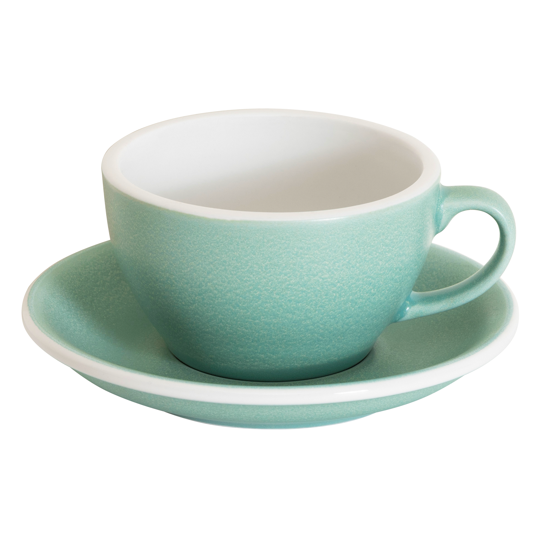 retail set - egg set of 1 cup & saucer (mineral colors)