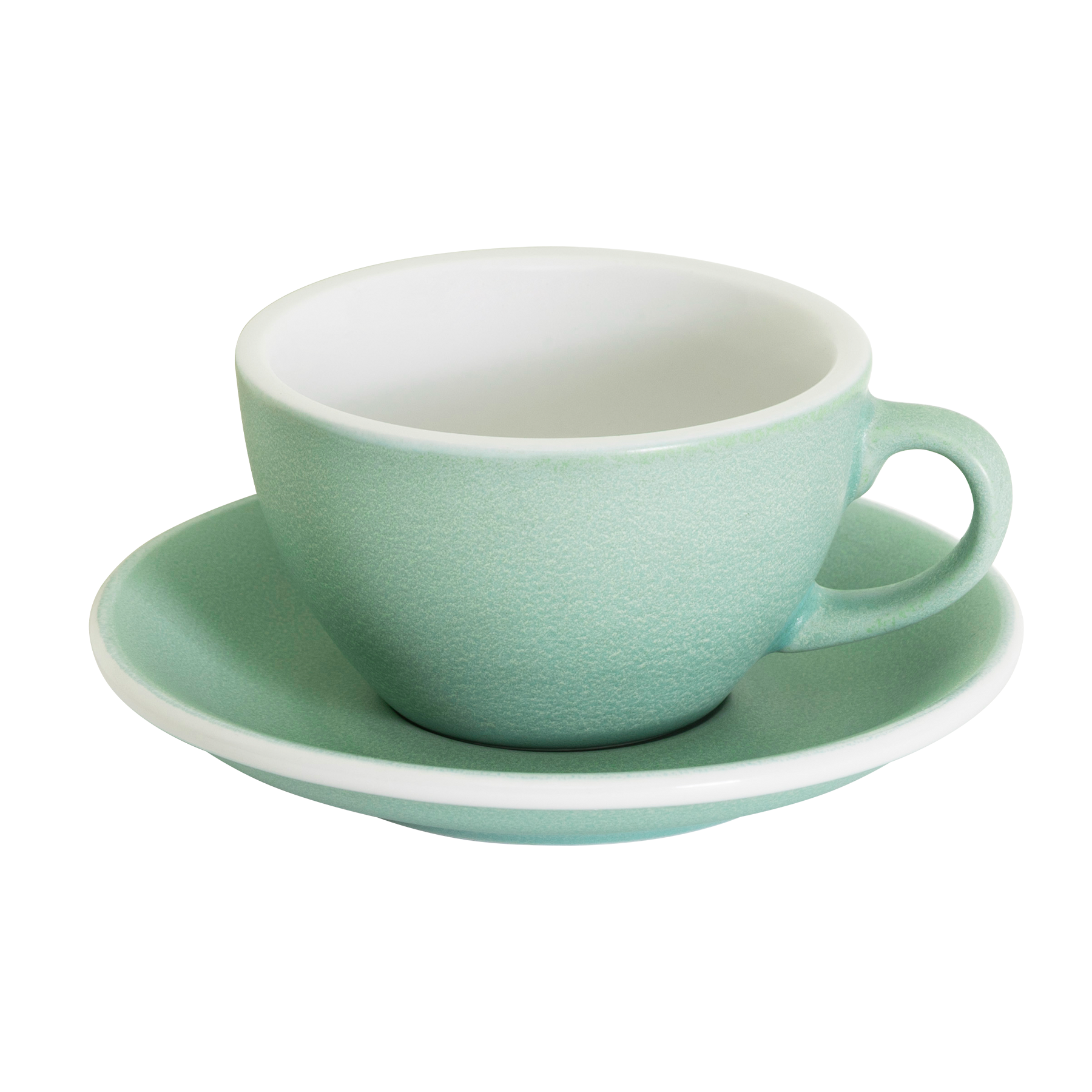 retail set - egg set of 1 cup & saucer (mineral colors)