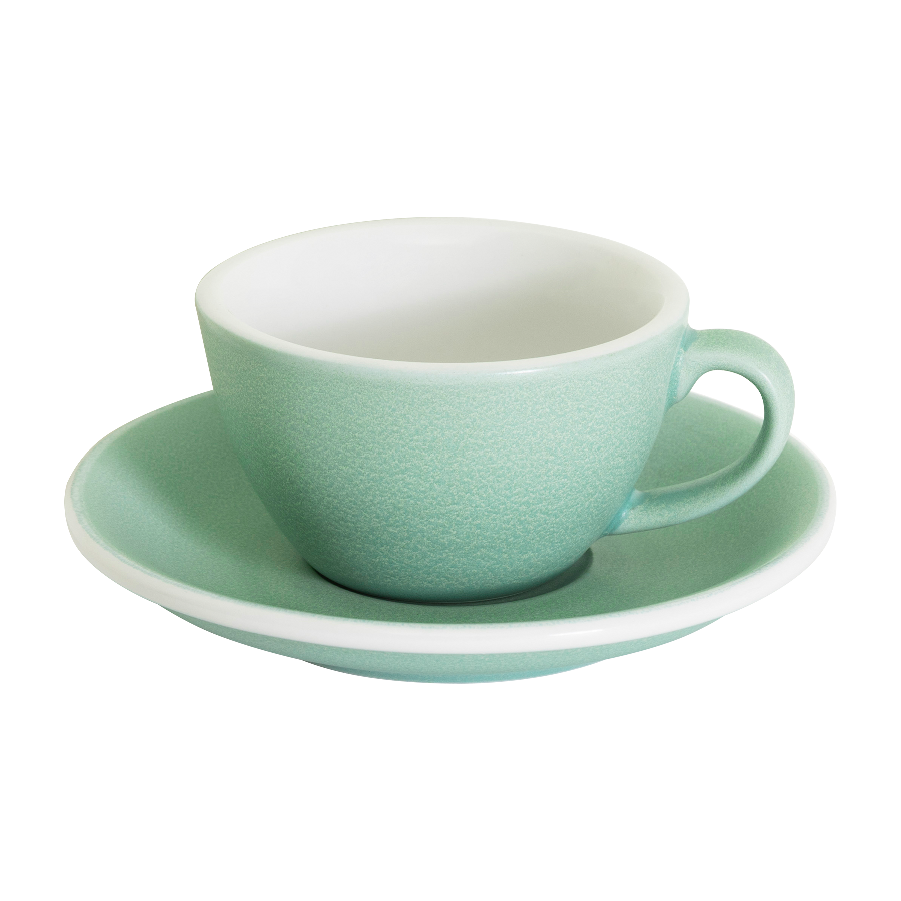 retail set - egg set of 1 cup & saucer (mineral colors)