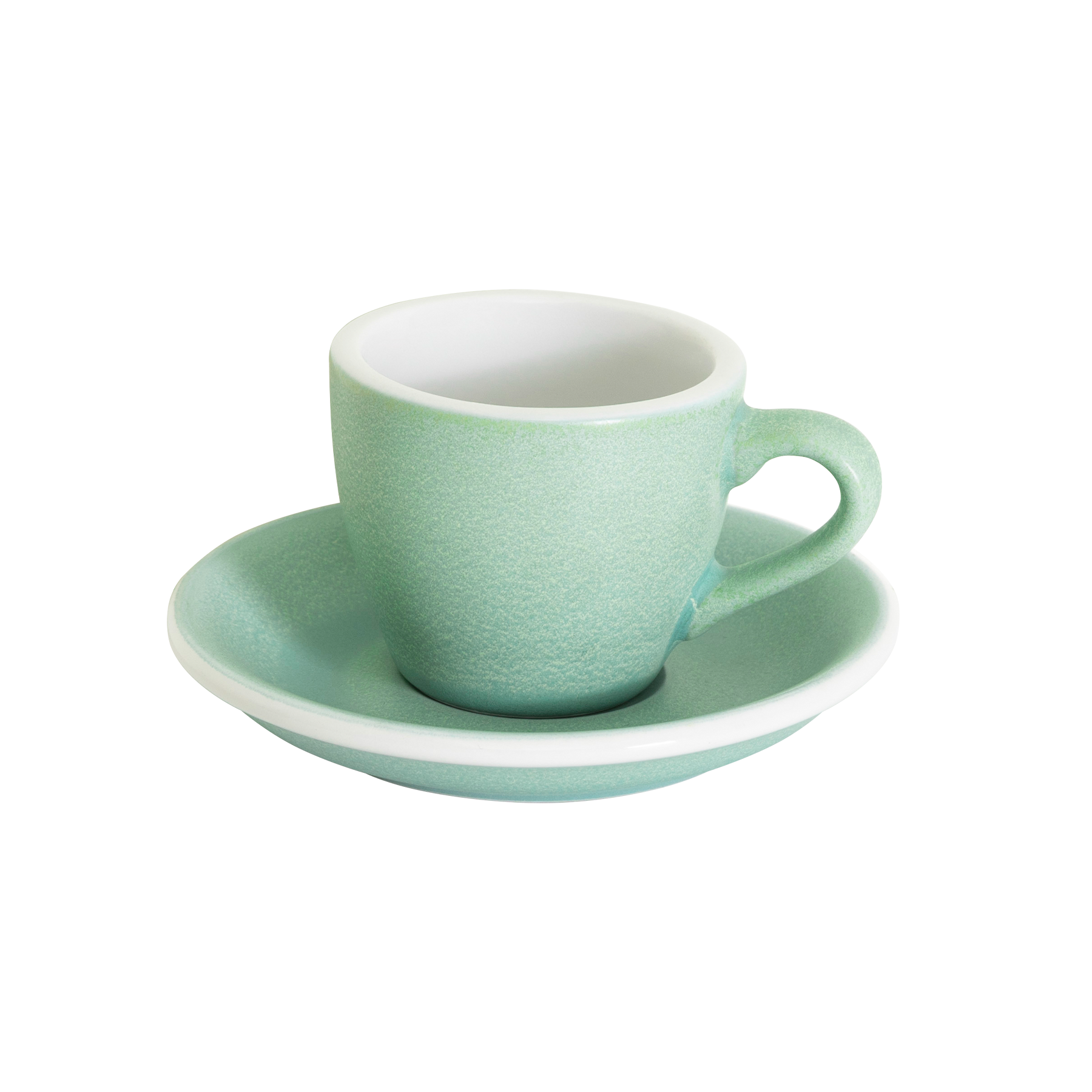 retail set - egg set of 1 cup & saucer (mineral colors)