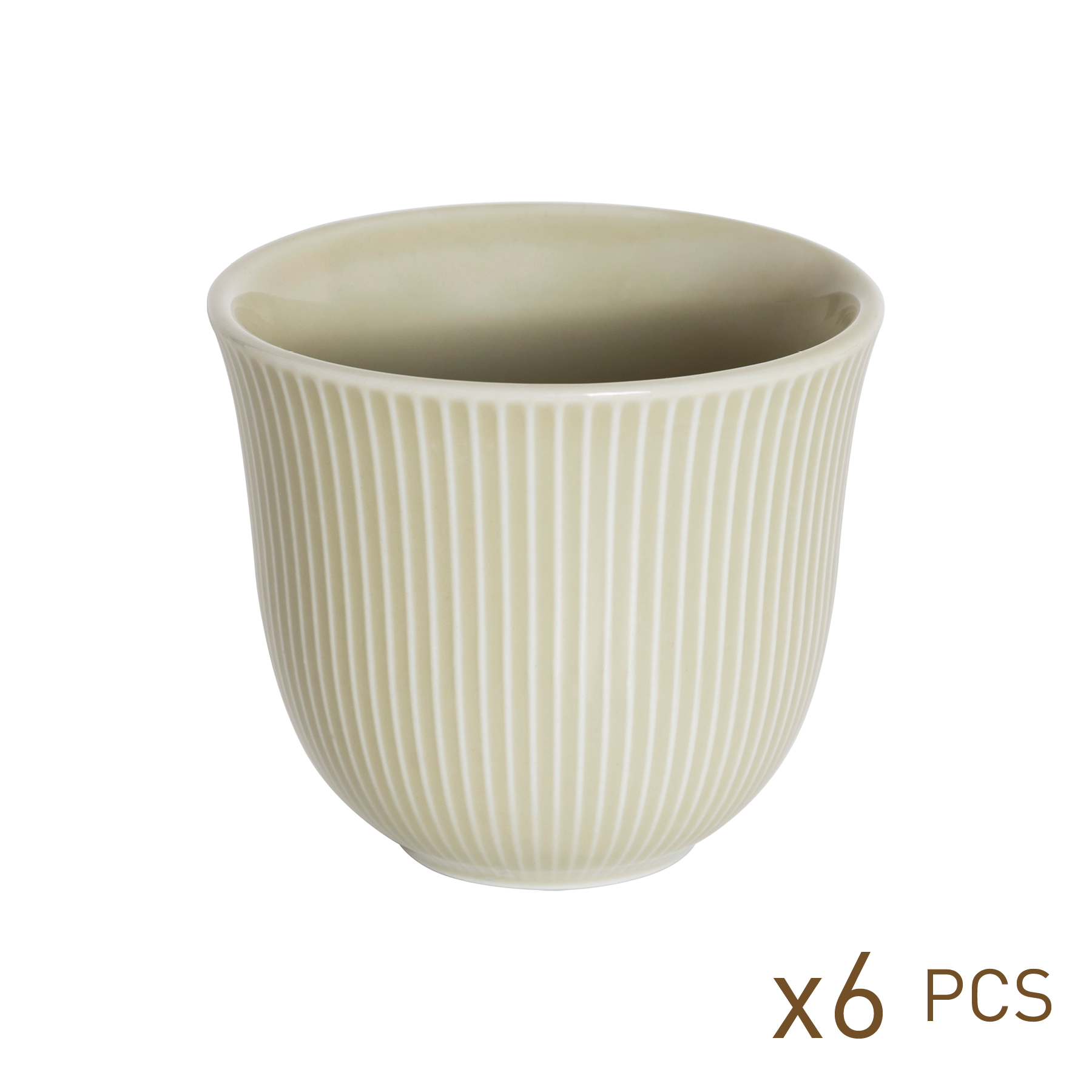 embossed tasting cup