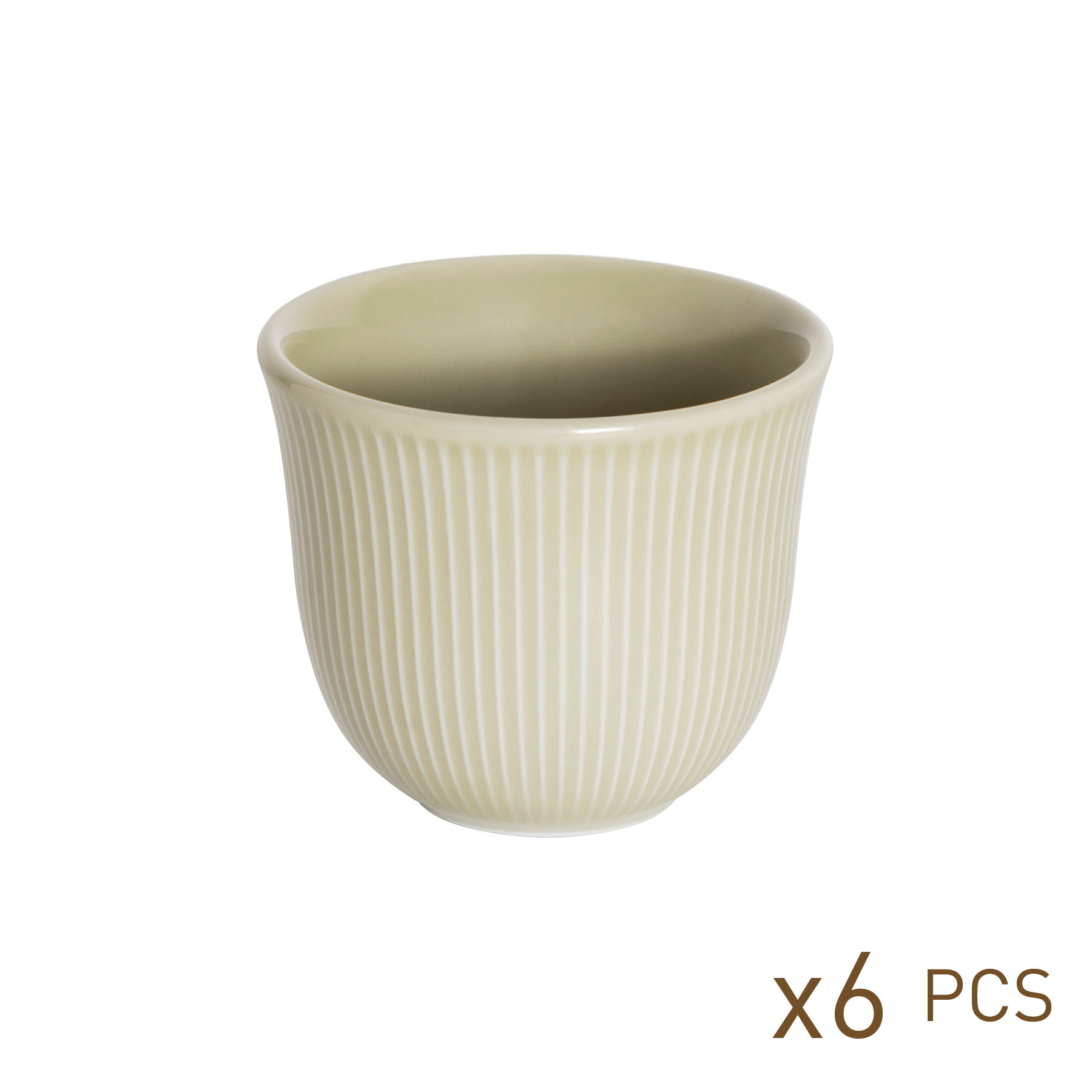 embossed tasting cup