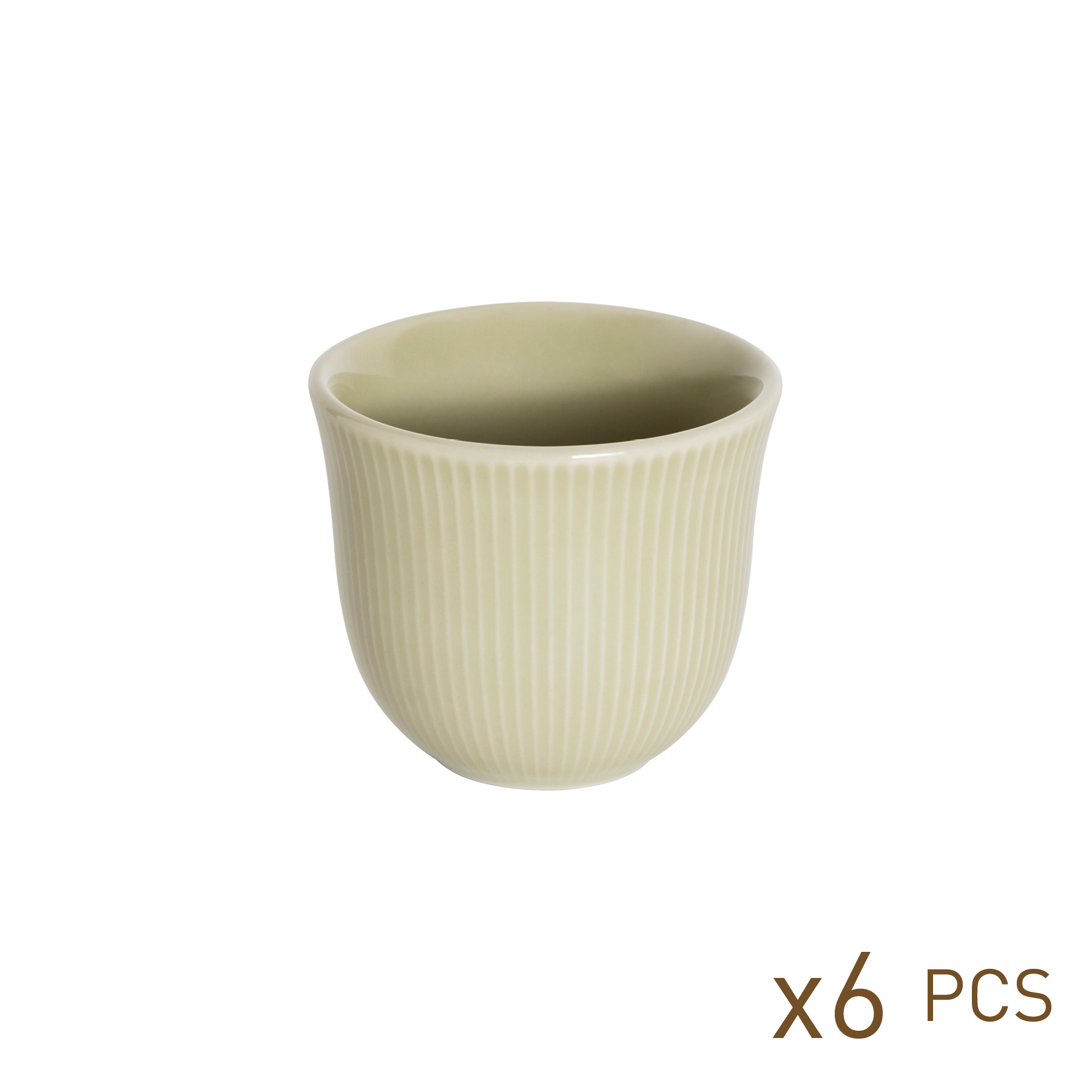 embossed tasting cup