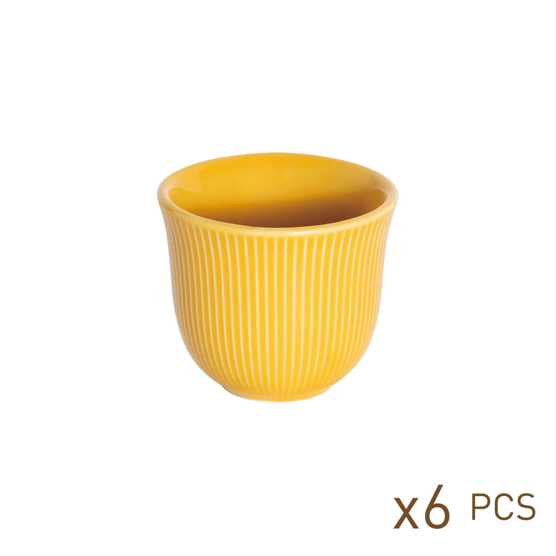 embossed tasting cup