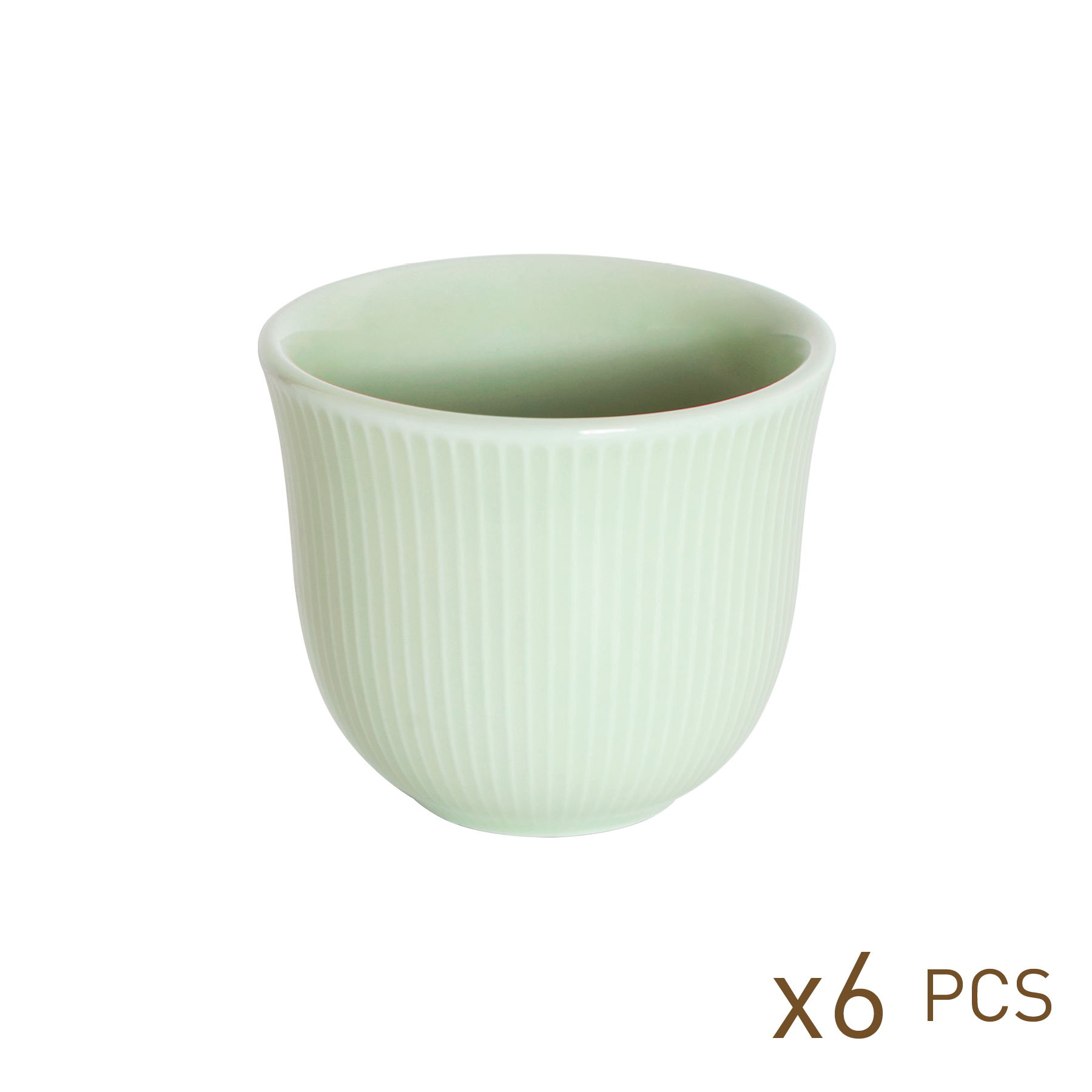 embossed tasting cup