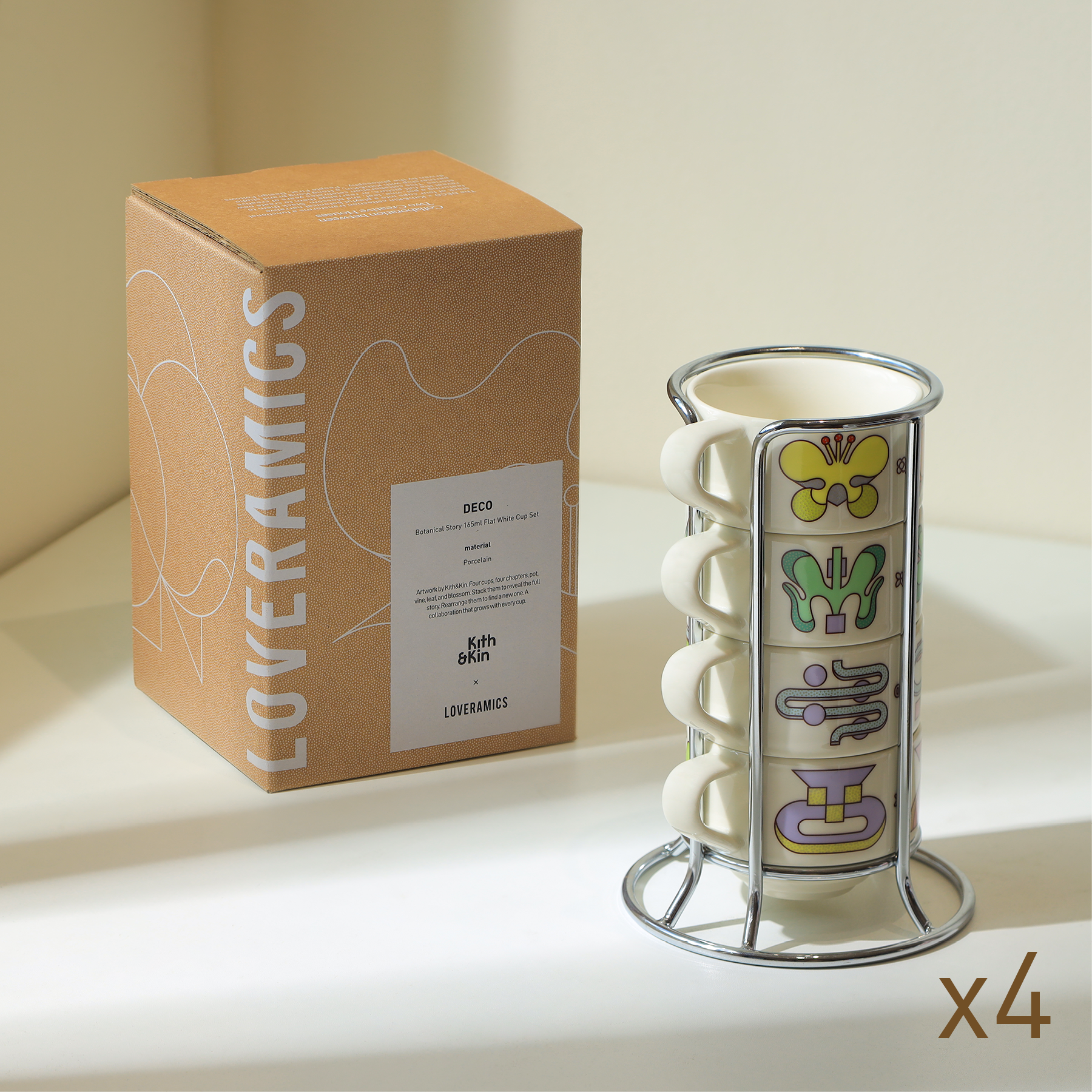 Deco Botanical Story Cup Set