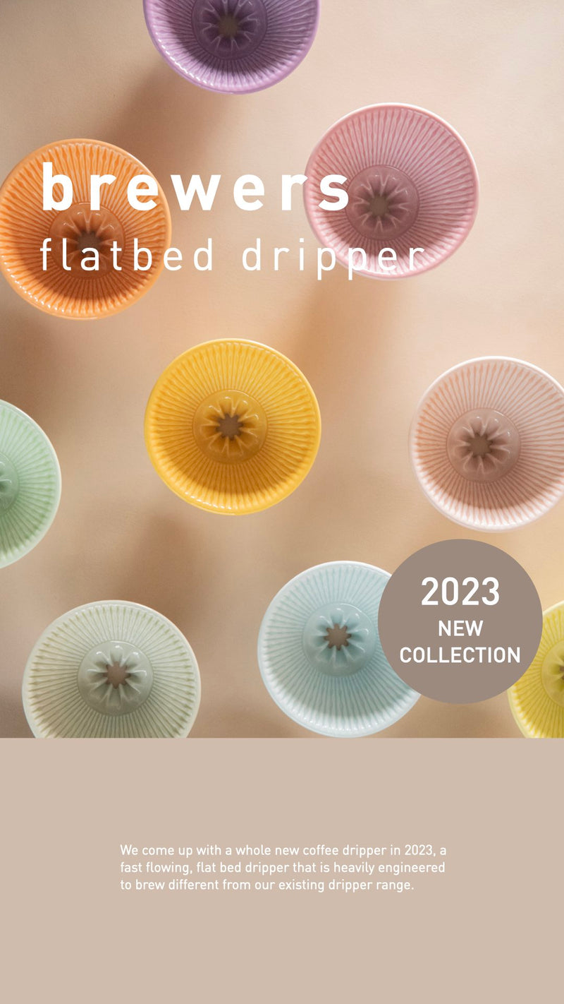 brewers - flatbed coffee dripper (2023 New Colors)