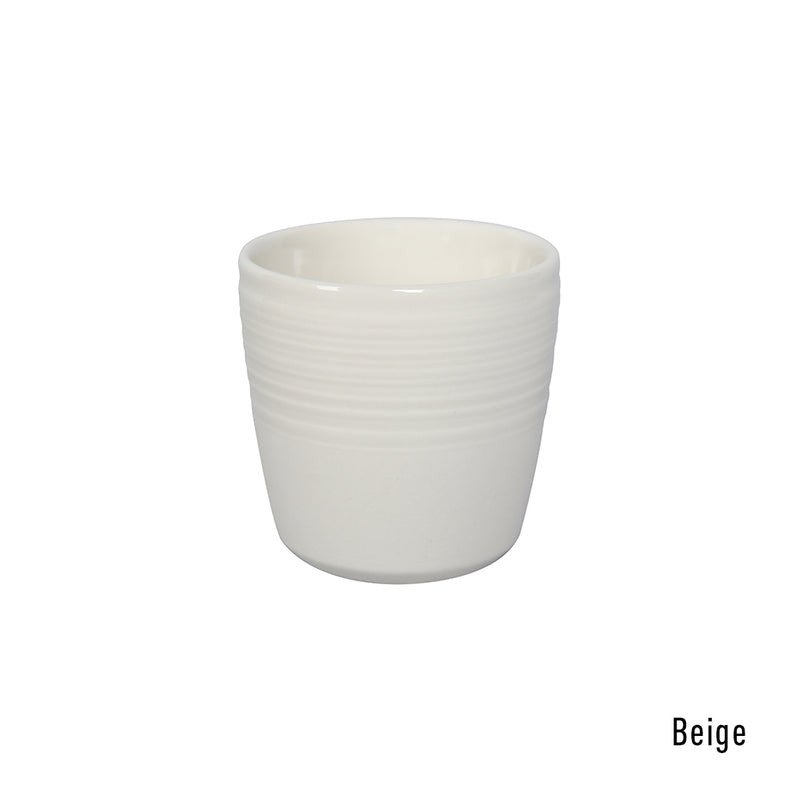 Ceramic Egg Cup With or Without Attached Plate Modern Beige 
