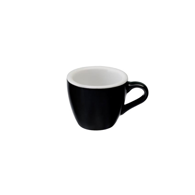 Midnight Espresso Cups & Saucers Black 2.5oz / 80ml